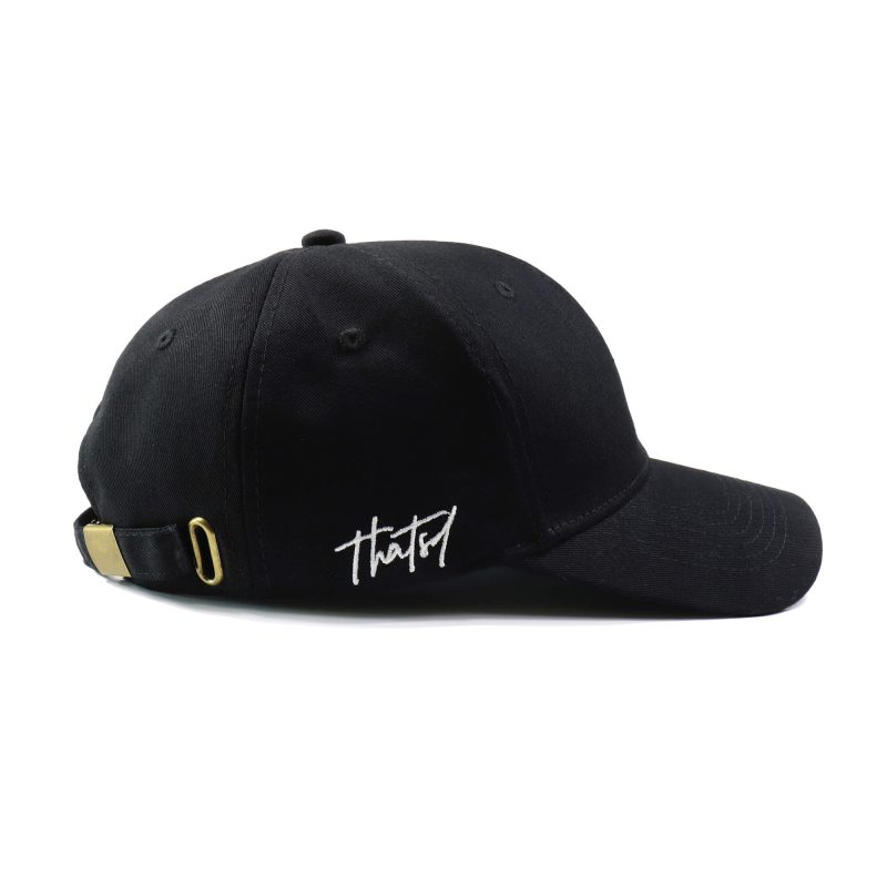 Thatsd - 6 Panel Cap (Black) - Image 2