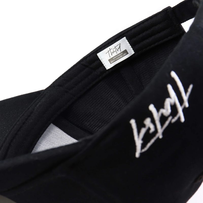 Thatsd - 6 Panel Cap (Black) - Image 5